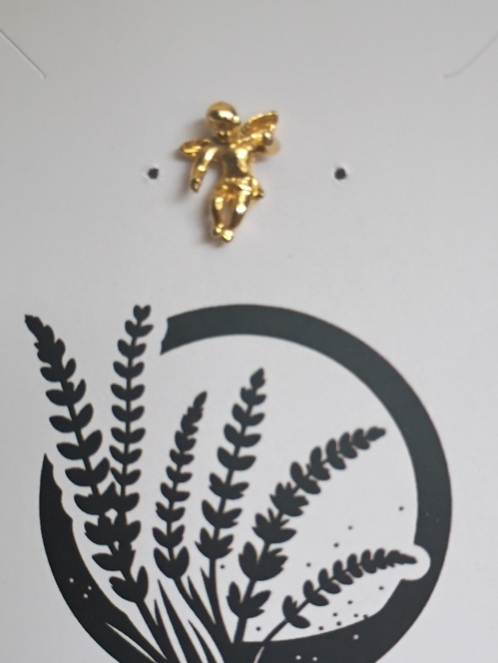 Gold Angel Pin
